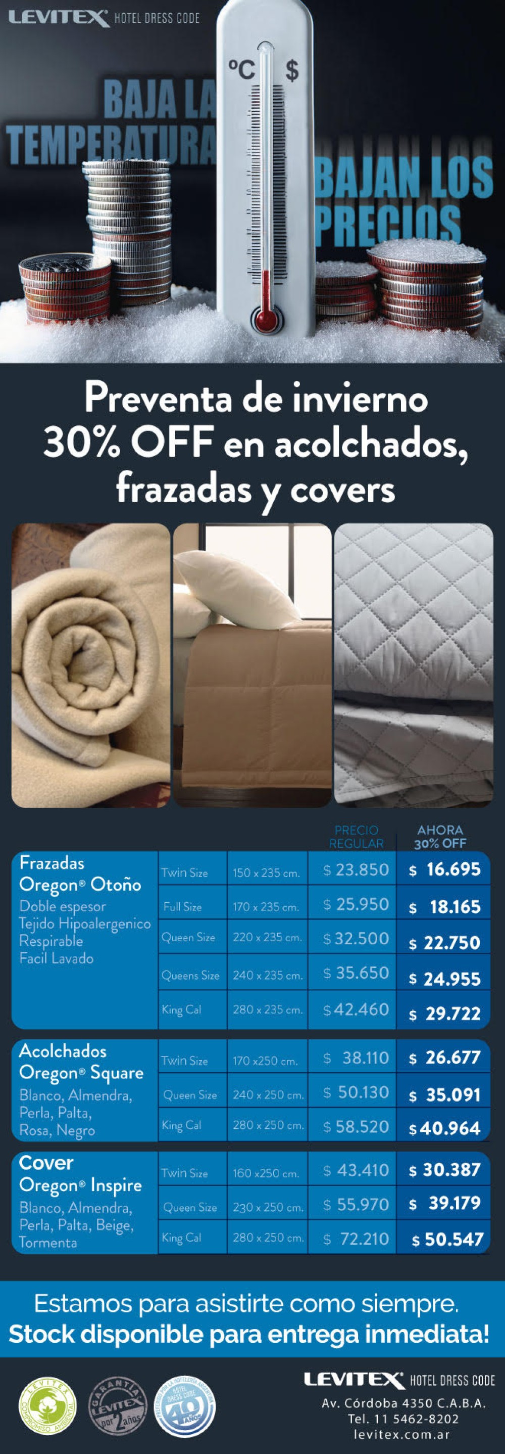 Preventa de invierno 30% off